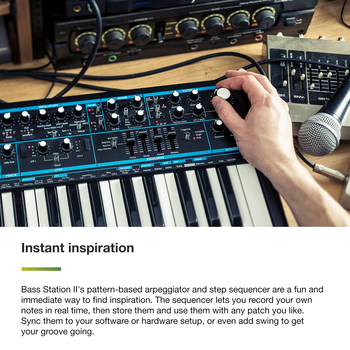 Novation Bass Station II - Teclado MIDI