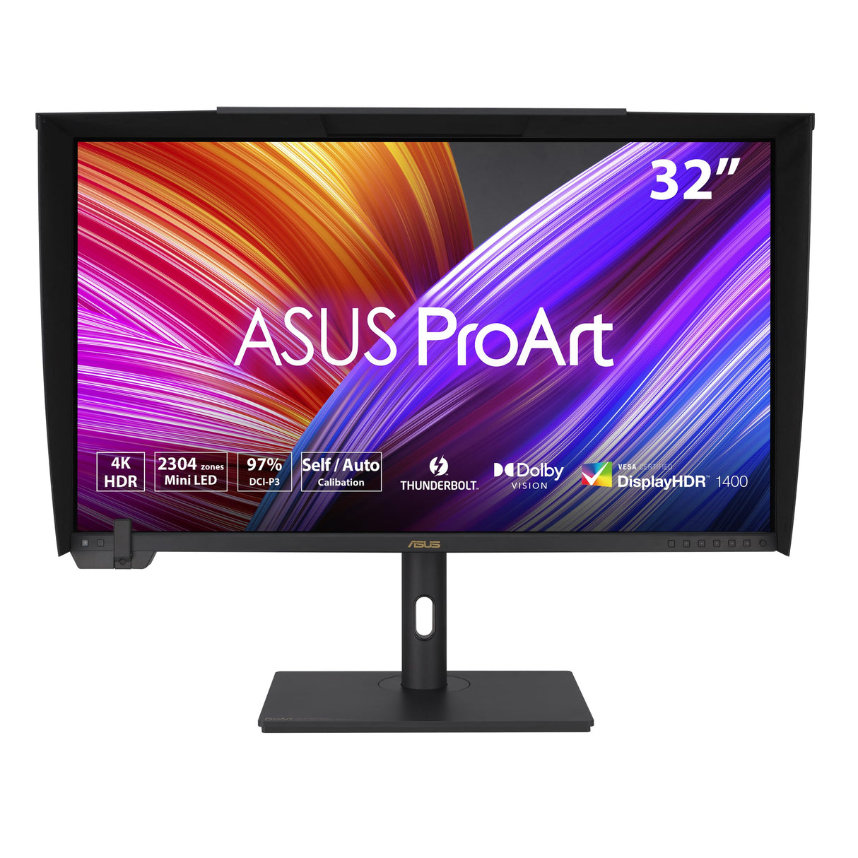 ASUS ProArt Display PA32UCXR - Monitor Profesional de 32", 4K UHD (3840 x 2160), Mini-LED, 99% Adobe RGB, 97% DCI-P3, ΔE < 1, Thunderbolt 4, VESA DisplayHDR 1400, ColourSpace, Soporte ergonómico