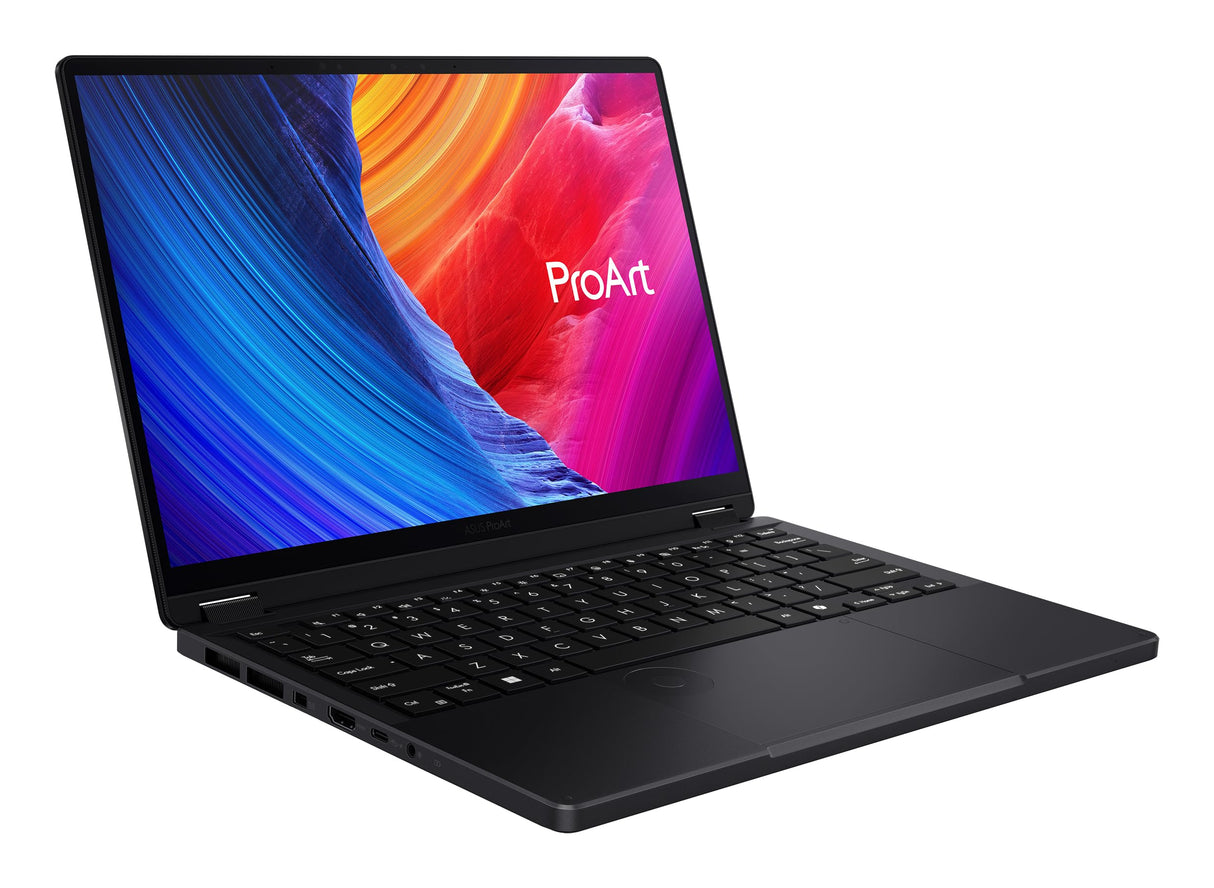 ASUS ProArt PX13 OLED HN7306WI-LX046W - Ordenador Portátil 13.3" 3K (AMD Ryzen AI 9 HX 370, 32GB RAM, 1TB SSD, NVIDIA RTX 4070 8GB, Windows 11 Home) Negro Nano - Teclado QWERTY español