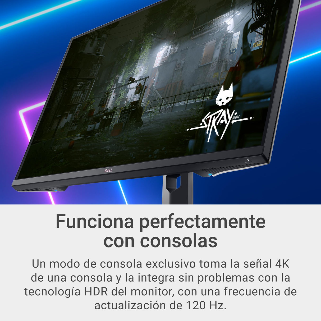 Dell G3223Q 32" 4K UHD (3840x2160) Monitor Gaming, 144Hz, Fast IPS, 1ms, AMD FreeSync Premium Pro, 95% DCI-P3, HDR 600, DisplayPort, 2x HDMI, 3x USB, Gris