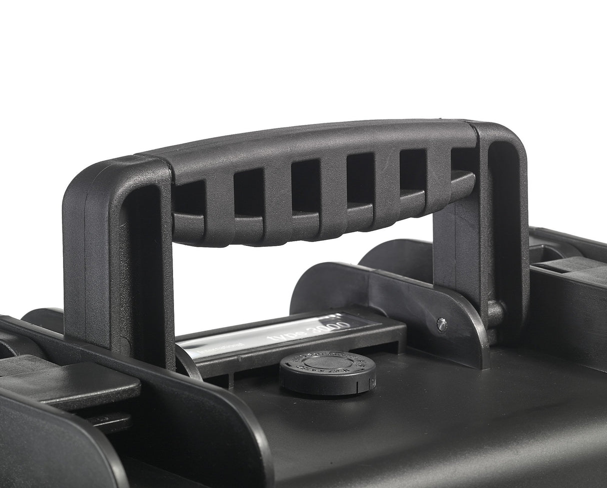 B&W 6800/B/SI Trolley Case Negro - Caja (Trolley Case, Polipropileno (PP), Negro, IP67, Resistente al Polvo, Resistente al Agua, 70,9 L)