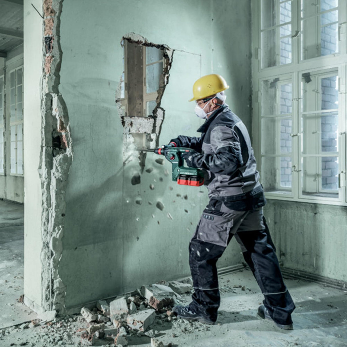 Metabo KHA 36-18 LTX 32 rotary hammers 1100 RPM - Martillo perforador (6,8 cm, 1100 RPM, 3,1 J, 4500 ppm, 1,3 cm, 3 cm)