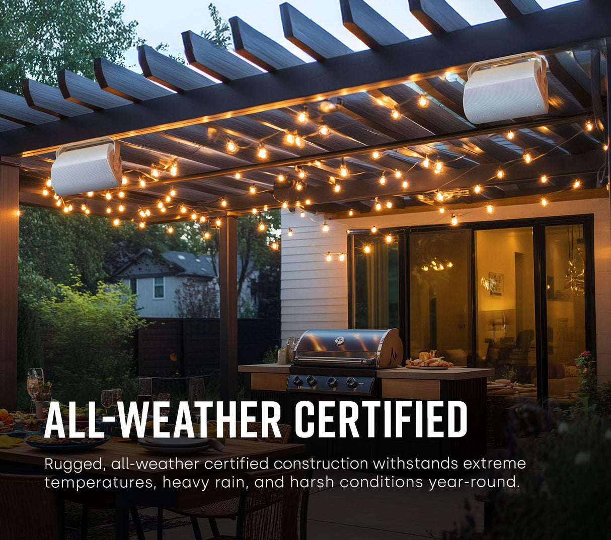 Polk Audio Atrium 5 - Pareja Altavoces, Color Blanco