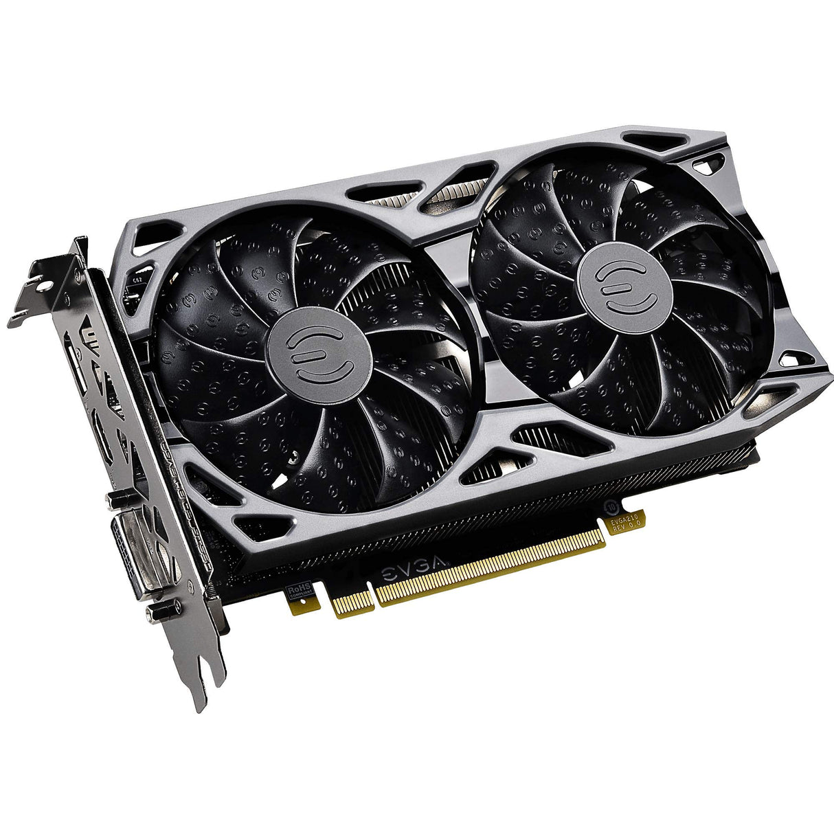 EVGA GeForce GTX 1660 SC Ultra Gaming, 06G-P4-1067-KR, 6GB GDDR5, Dual Fan 6GB Tarjeta gráfica