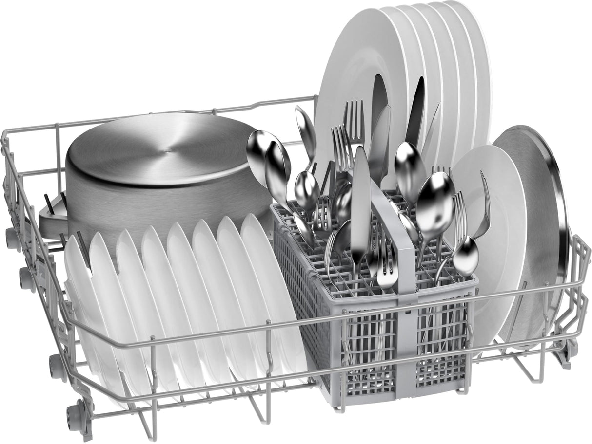 Balay Lavavajillas Integrable, 60 cm, Motor ExtraSilencio, Programa Automático, Gris, 3VF5012NP