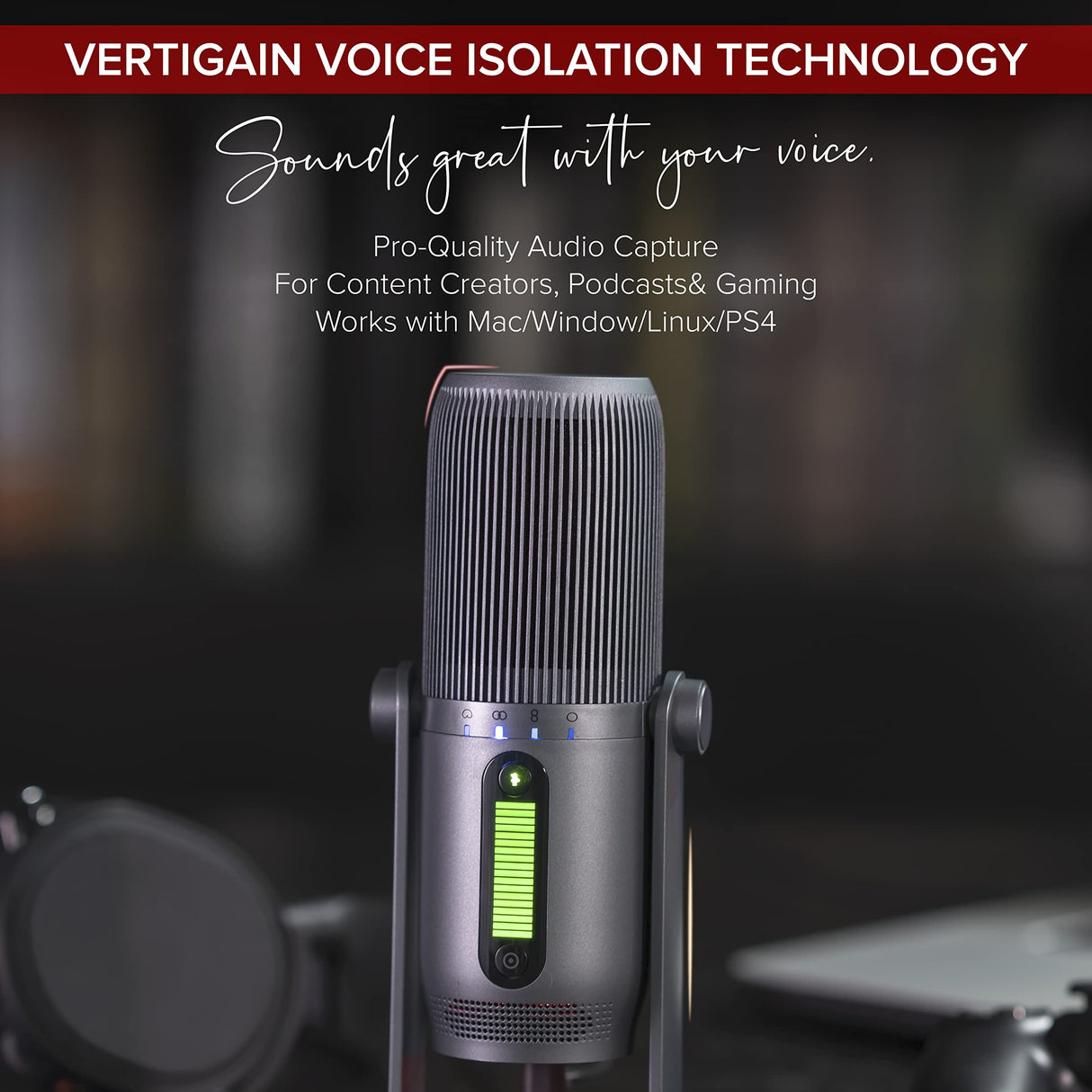 THRONMAX MDrill One (M2G) USB Condenser Computer Microphone (黑色)
