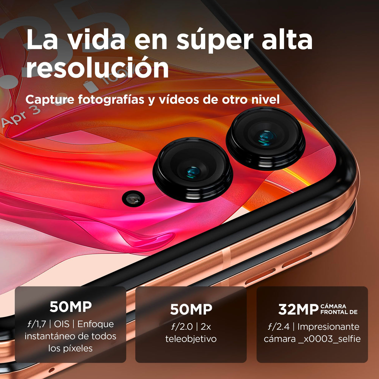 Motorola RAZR 50 Ultra 12/512GB, Garantía 3 años, Pantalla Externa Funcional de 4", diseño Plegable, cámaras de 50 MP con IA, procesador Snapdragon® 8s 3 Gen, Carga TurboPower™ de 68 W, Dual SIM