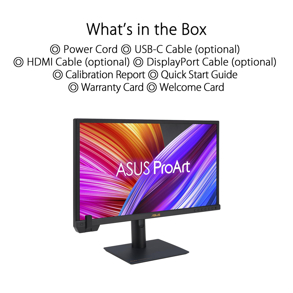 ASUS ProArt Display PA24US - Monitor Profesional de 23,6", IPS, 4K UHD (3840 x 2160), HDR-10, HLG, 99% Adobe RGB, 95% DCI-P3, ΔE < 1, 12G-SDI, USB-C, VESA DisplayHDR 600, Sostenibilidad ecológica