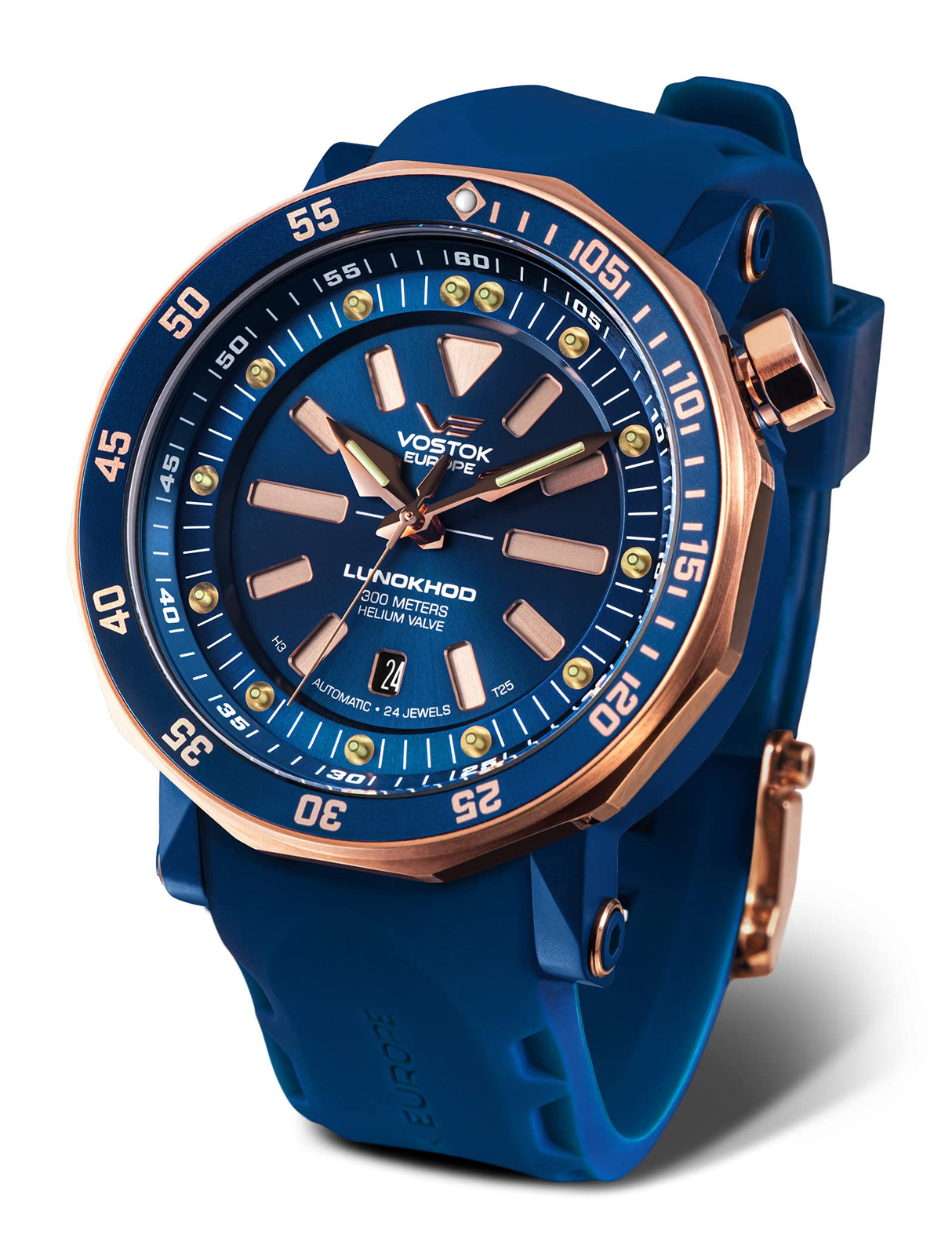 Vostok Europe Reloj Analógico para Hombres de Automático con Correa en Cuero 620E632