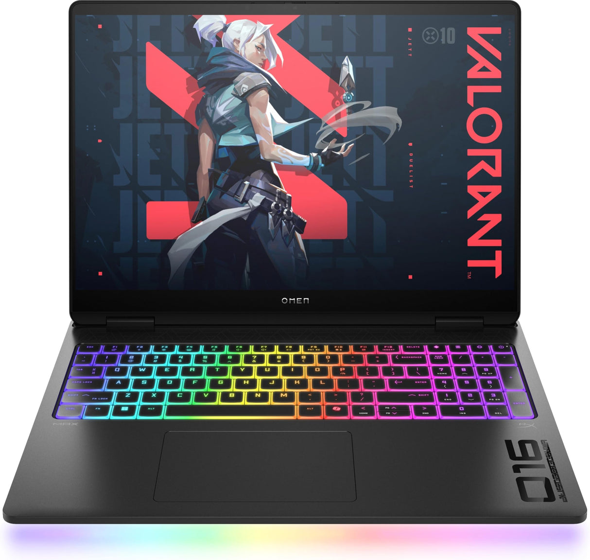 HP OMEN MAX 16-ah0010ns - Ordenador Portátil Gaming de 16" 2.5K 240Hz (Intel Ultra 9-275HX, 32GB RAM, 1 TB, NVIDIA GeForce RTX 5080 16GB, Windows 11, WiFi 7) Negro - Teclado QWERTY Español