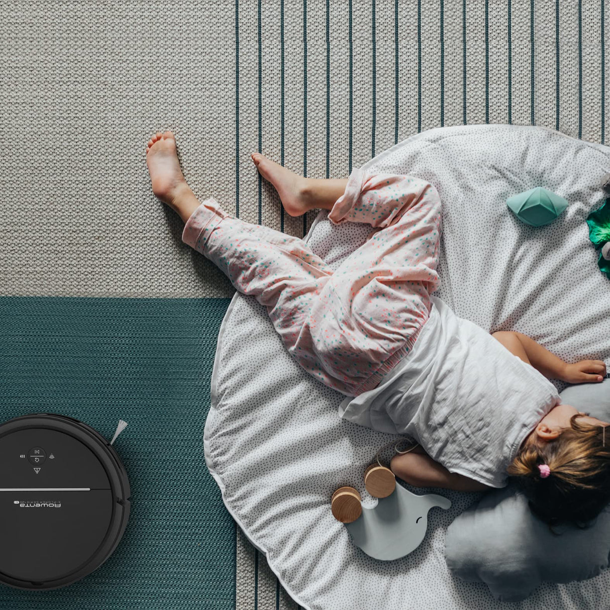 Rowenta Aspirador robótico X-plorer Serie 120 AI RR7875, navegación AI, Limpieza Manos Libres ultran, Datos protegidos, tecnología láser+cámara, batería de Larga duración