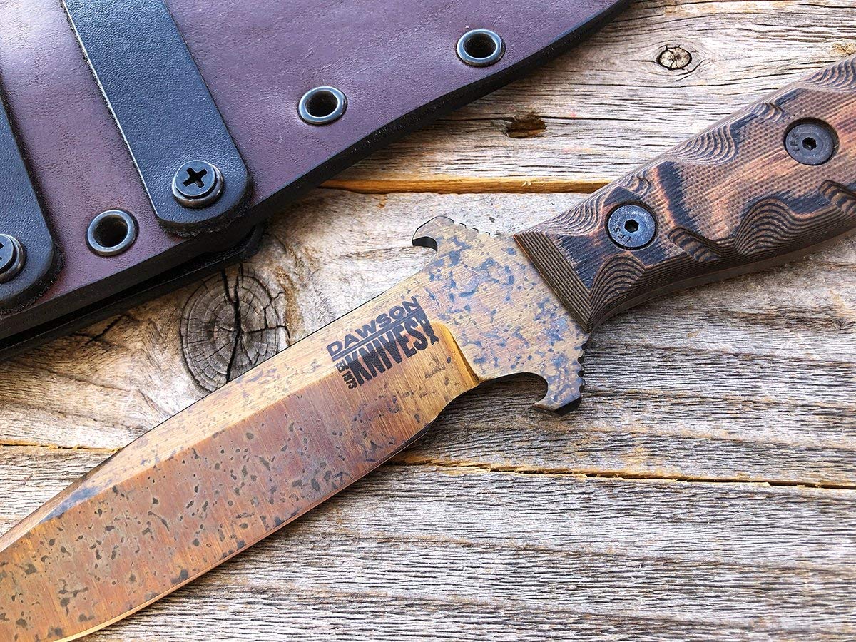 0 Dawson Knives Raider 5 Naranja