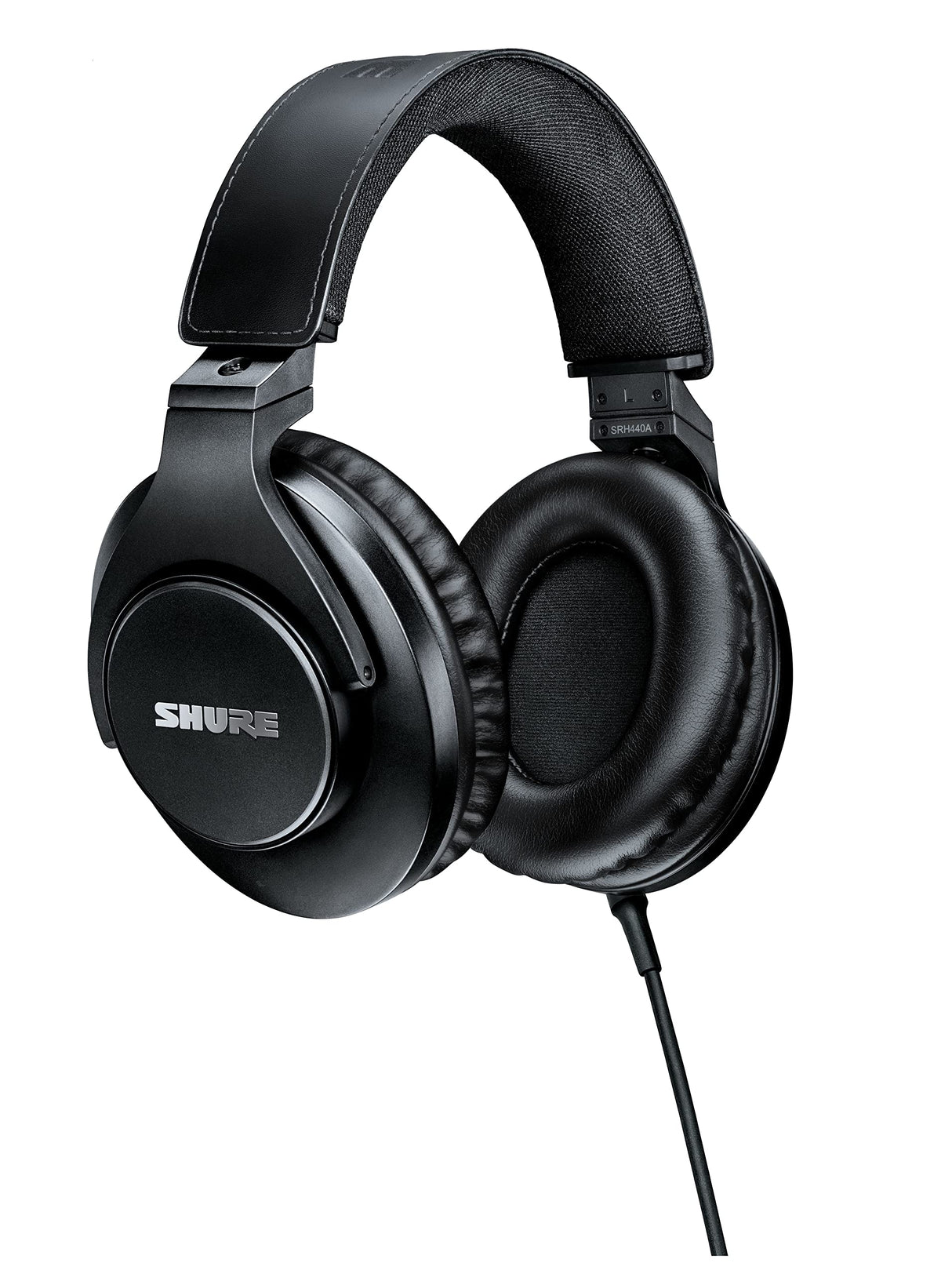 Shure SRH440A Auriculares con Cable de oído para el monitoreo y la grabación, Grado de Estudio Profesional, Respuesta de frecuencia Mejorada - Versión 2022