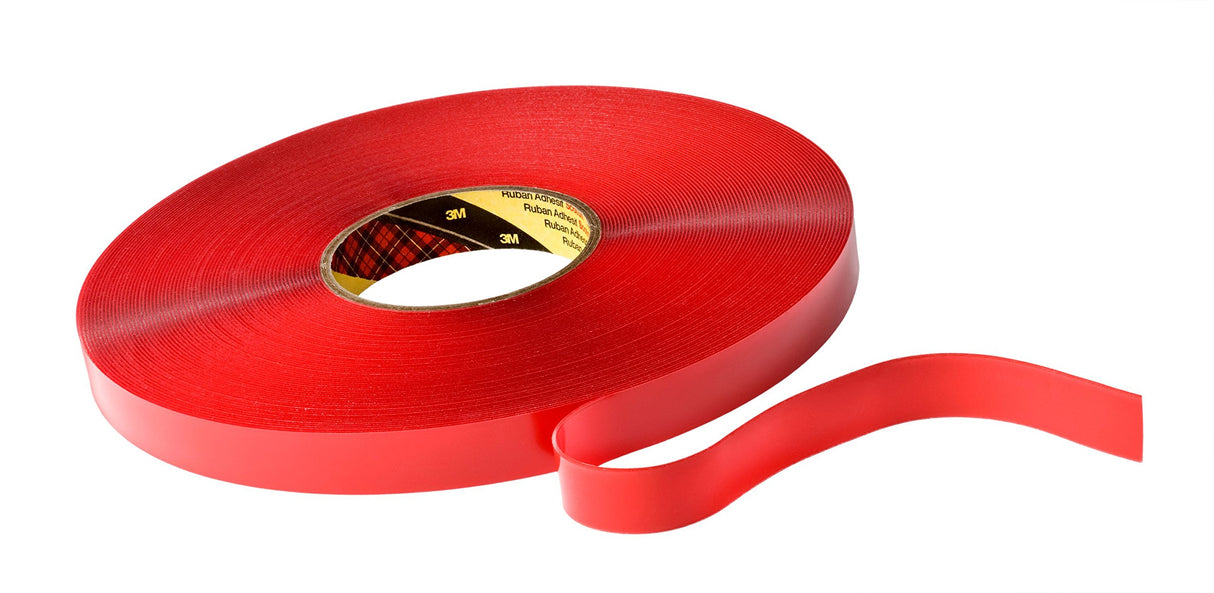 3M VHB 4910 Cinta Adhesiva, 19 mm x 33 m, 4 unidades, Transparente