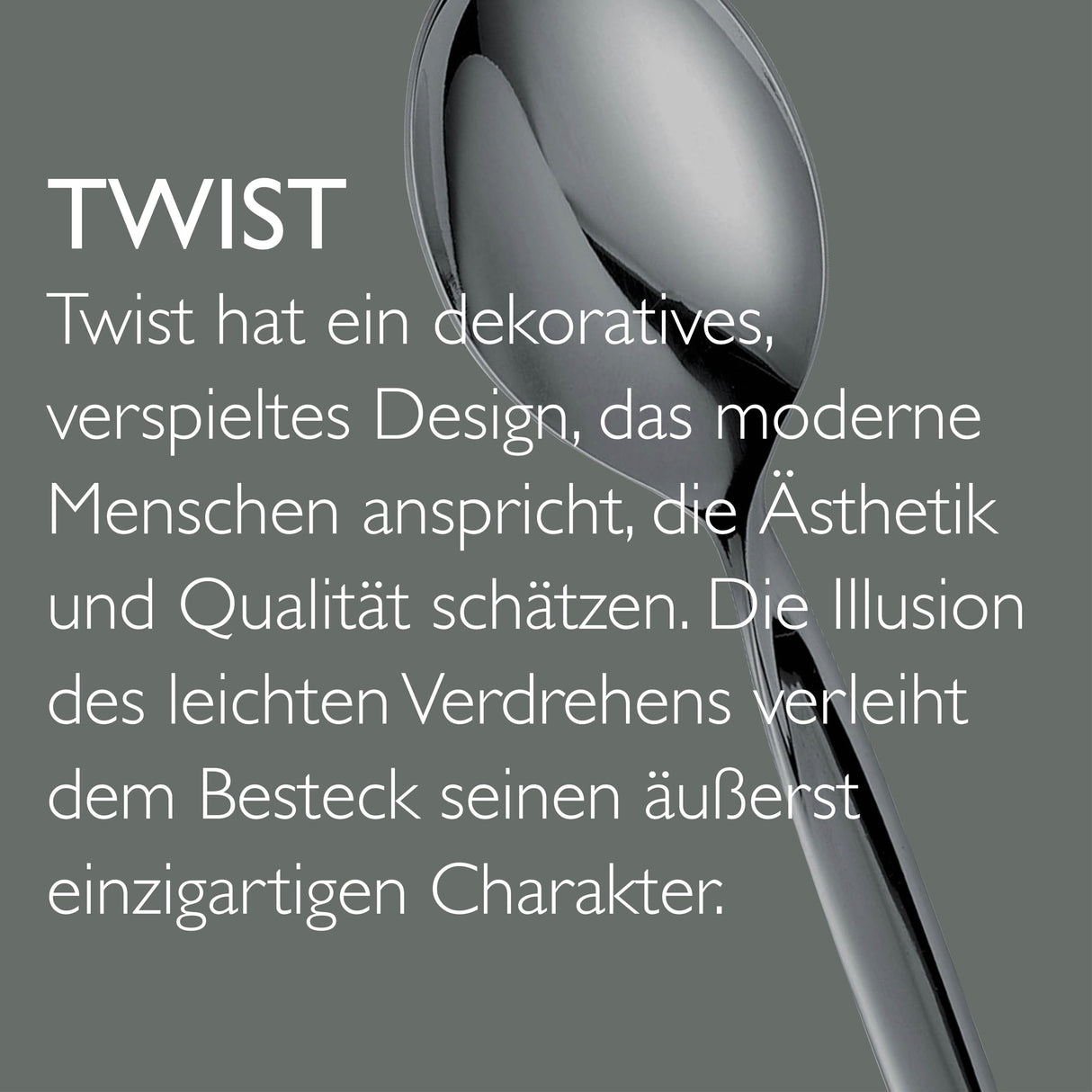 Gense Twist Cubiertos Set 60 piezas Acero pulido
