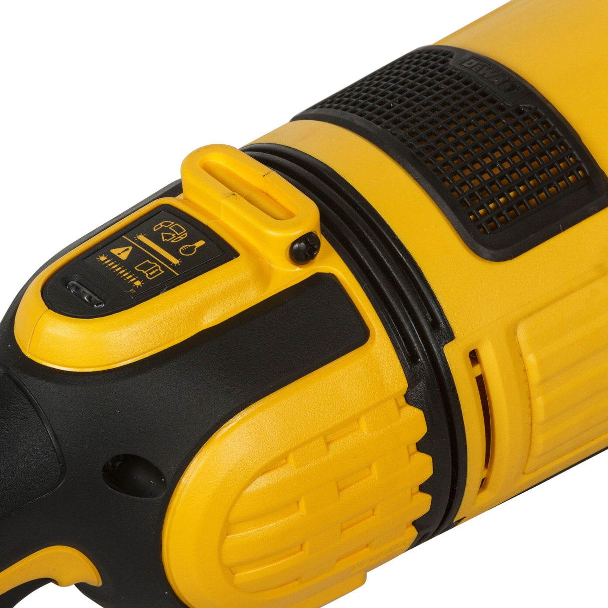 DeWalt DWE4579-QS Amoladora, 2600 W, 230 V, Negro y Amarillo