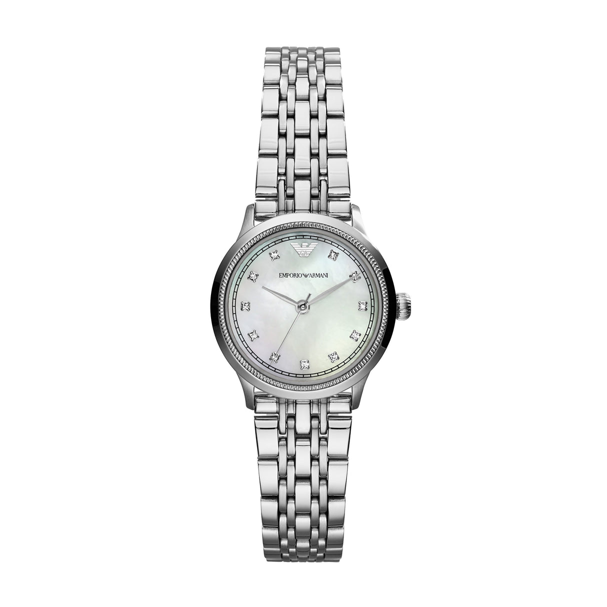 Emporio Armani Reloj Analogico para Mujer de Cuarzo con Correa en Acero Inoxidable AR1803