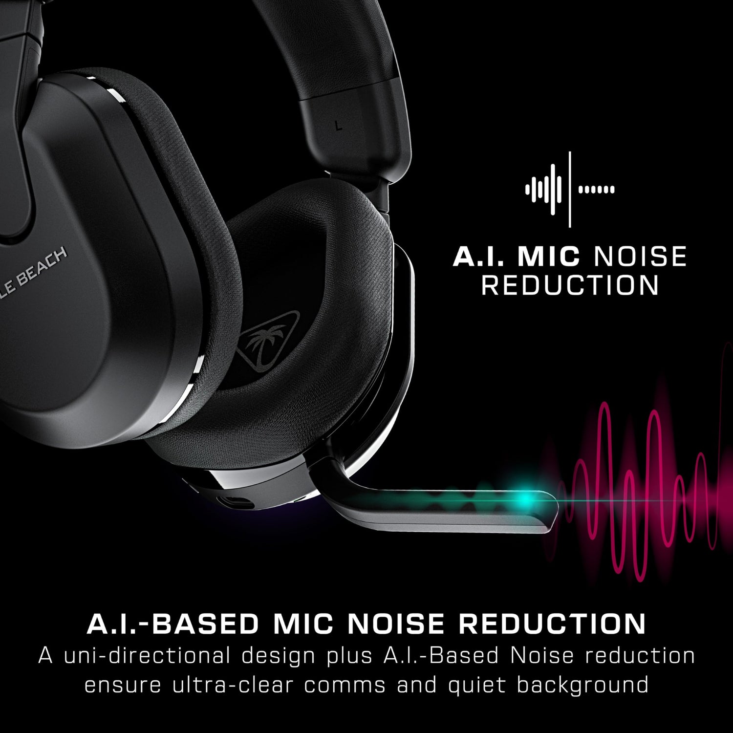 Turtle Beach Stealth 600P - Auriculares inalámbricos para Juegos con 80 Horas, 50 mm y Bluetooth para PS5, PS4, PC y Móvil