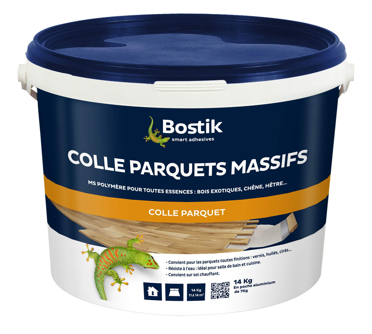 BOSTIK - Pegamento para parquets Masivos, 14 kg