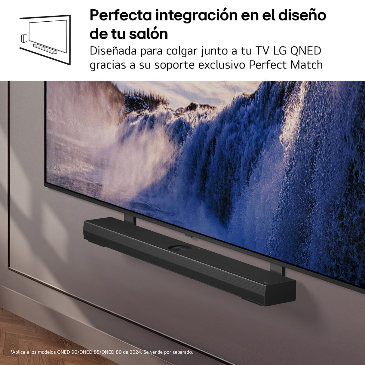 LG S70TR - Barra de Sonido Inteligente, 500W Potencia y 5.1.1 Canales, Altavoces Dobles Traseros Inalámbricos, Sonido Envolvente Dolby Atmos y DTS:X, Hi-Res 24bits/96kHz
