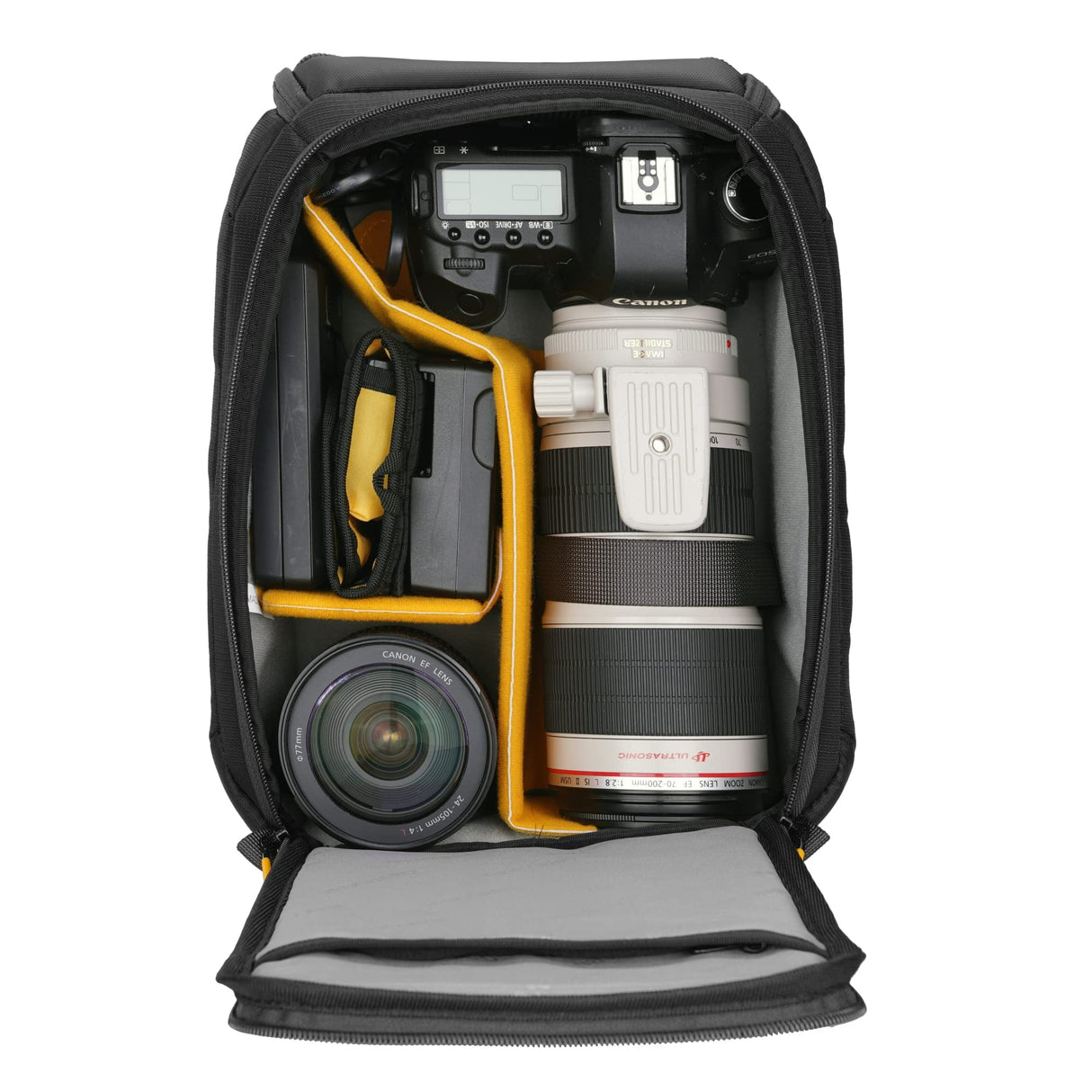 VANGUARD Veo Bib F27 - Bolsa divisora para cámara, Color Negro