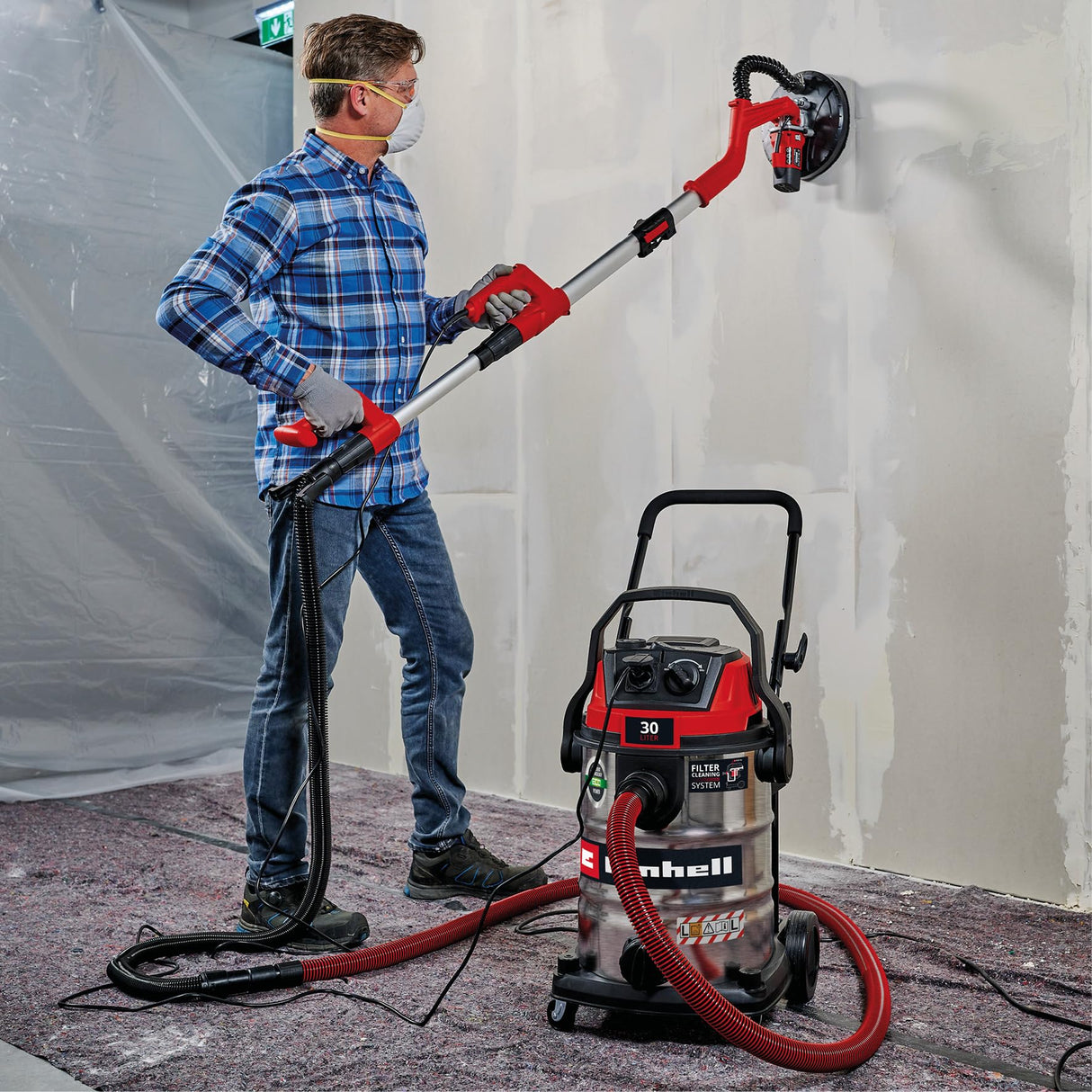 Einhell TE- VC 3080 SACL Aspirador en seco y húmedo