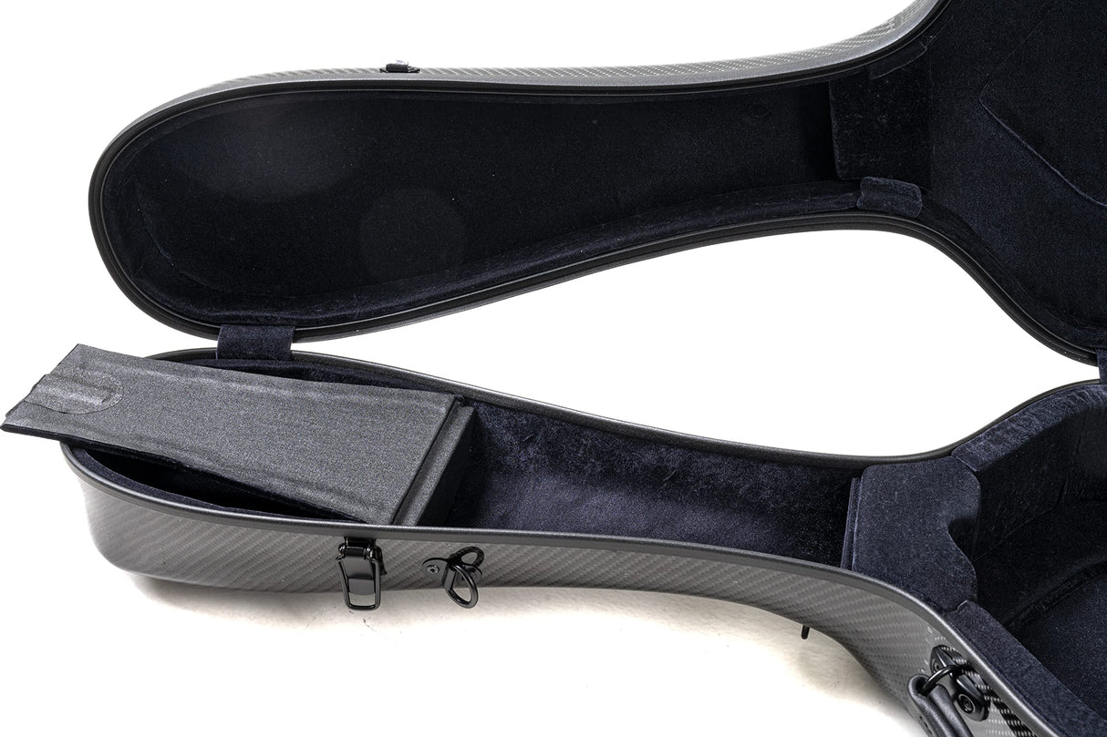 GEWA Estuche Guitarra Masterpieces de Luxe, Guitarra Clásica, 100% de carbono, Fabricado en Alemania