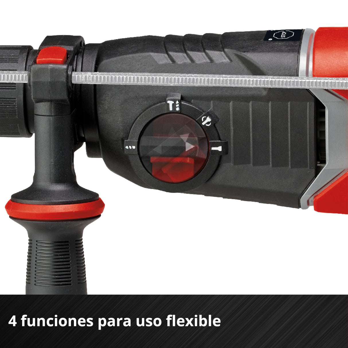 Einhell Professional Martillo perforador con batería TP-HD 18/26 D Li BL-Solo Power X-Change (18 V, sin escobillas, 2,6 J, SDS-plus, mecanismo de impacto neumático, empuñ. en D, maletín, sin batería)