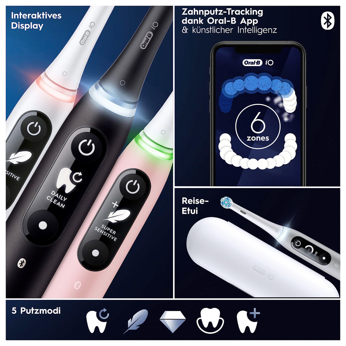 Oral-B iO Series 6 Pink Sand JAS22