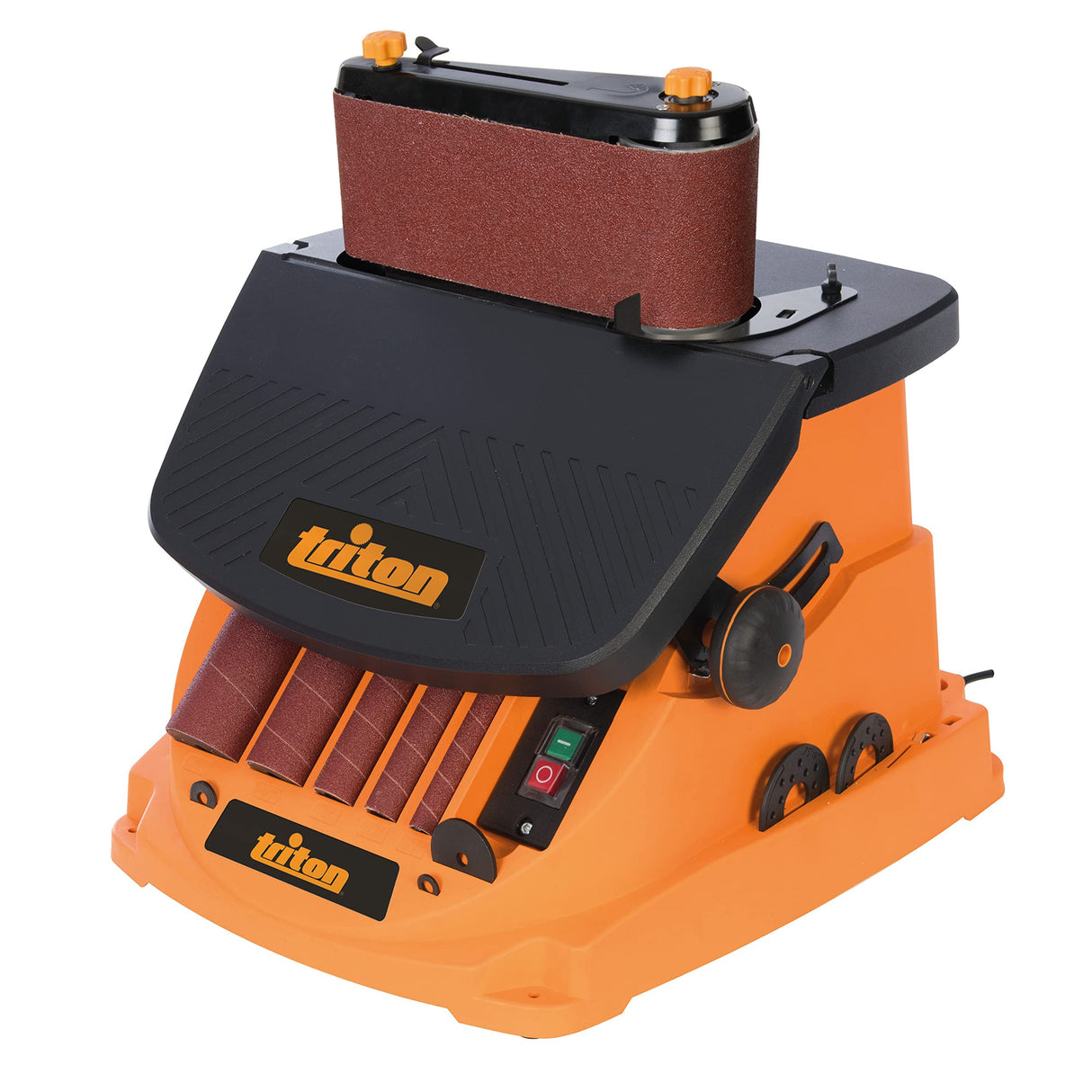 Triton - Lijadora de husillo oscilante y lijadora de banda 450 W TSPST450 (977604)
