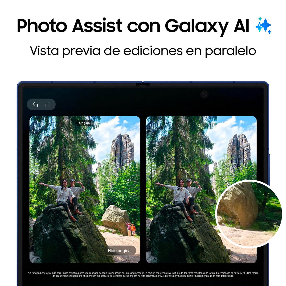 Samsung Galaxy Z Fold7 1TB - Galaxy AI, Ligero y Plegable, Pantalla Grande, Cámara 200MP, Memoria 12GB, Negro Oscuro, Garantía del Fabricante 3 Años + 1 año Extra (Versión Española)