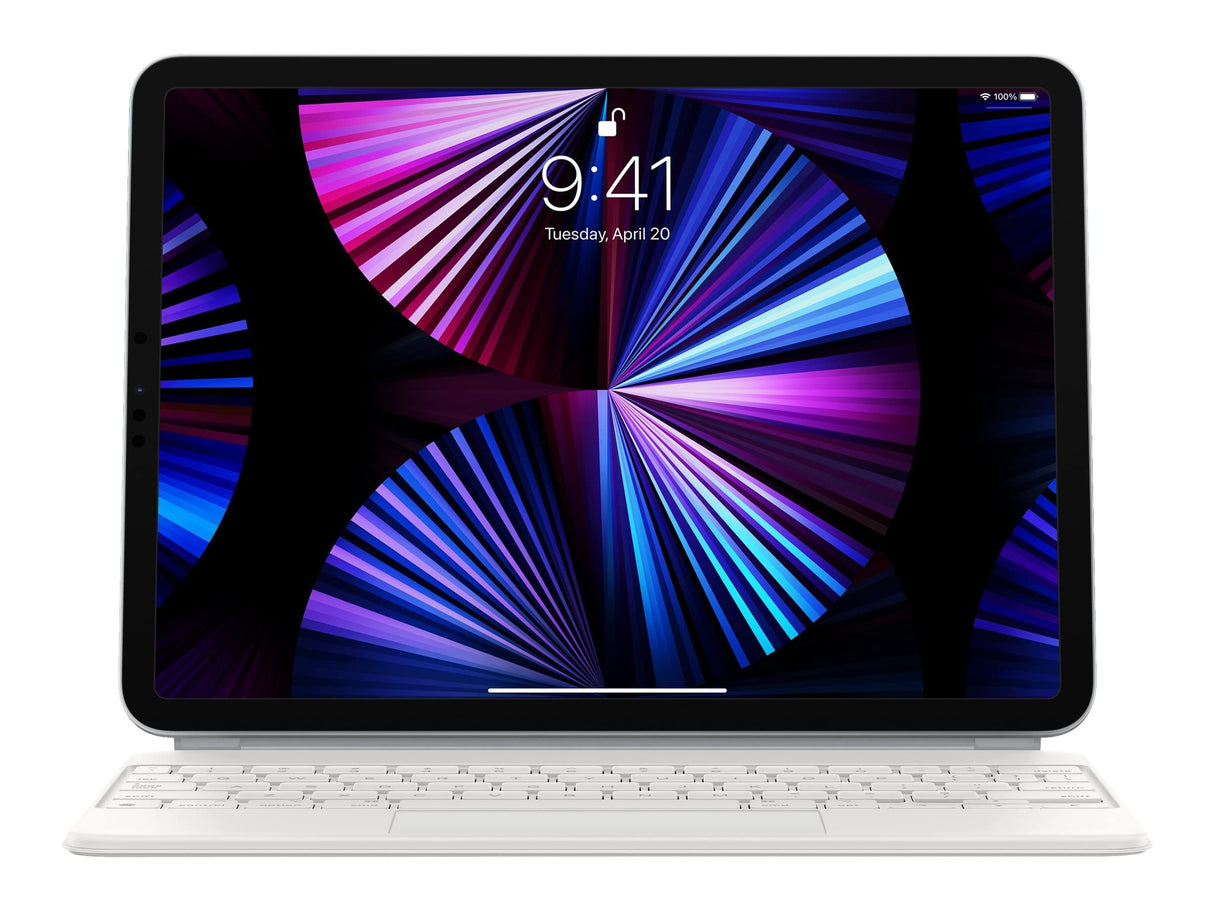 Apple Magic Keyboard (para el iPad Pro de 11 Pulgadas - 3.ª generación y iPad Air - 4.ª generación) - Inglés Internacional - en Blanco