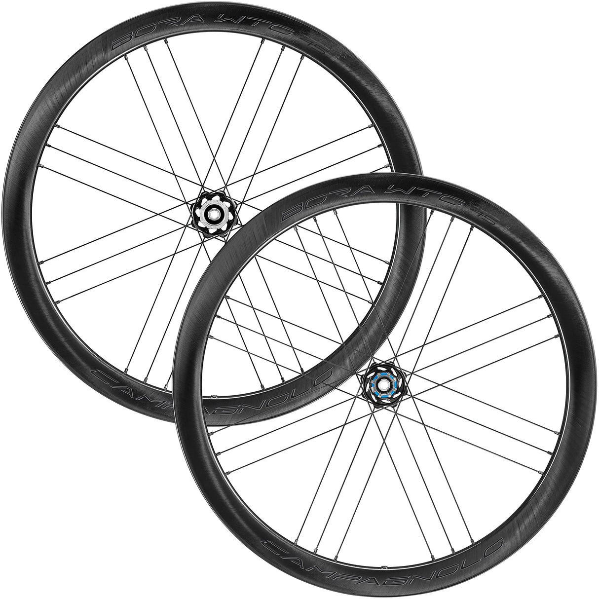 Campagnolo Bora Wto 45 Db Dark 2 Way Fit HG 11v Ruedas para Bicicleta, Deportes y Aire Libre, Negro