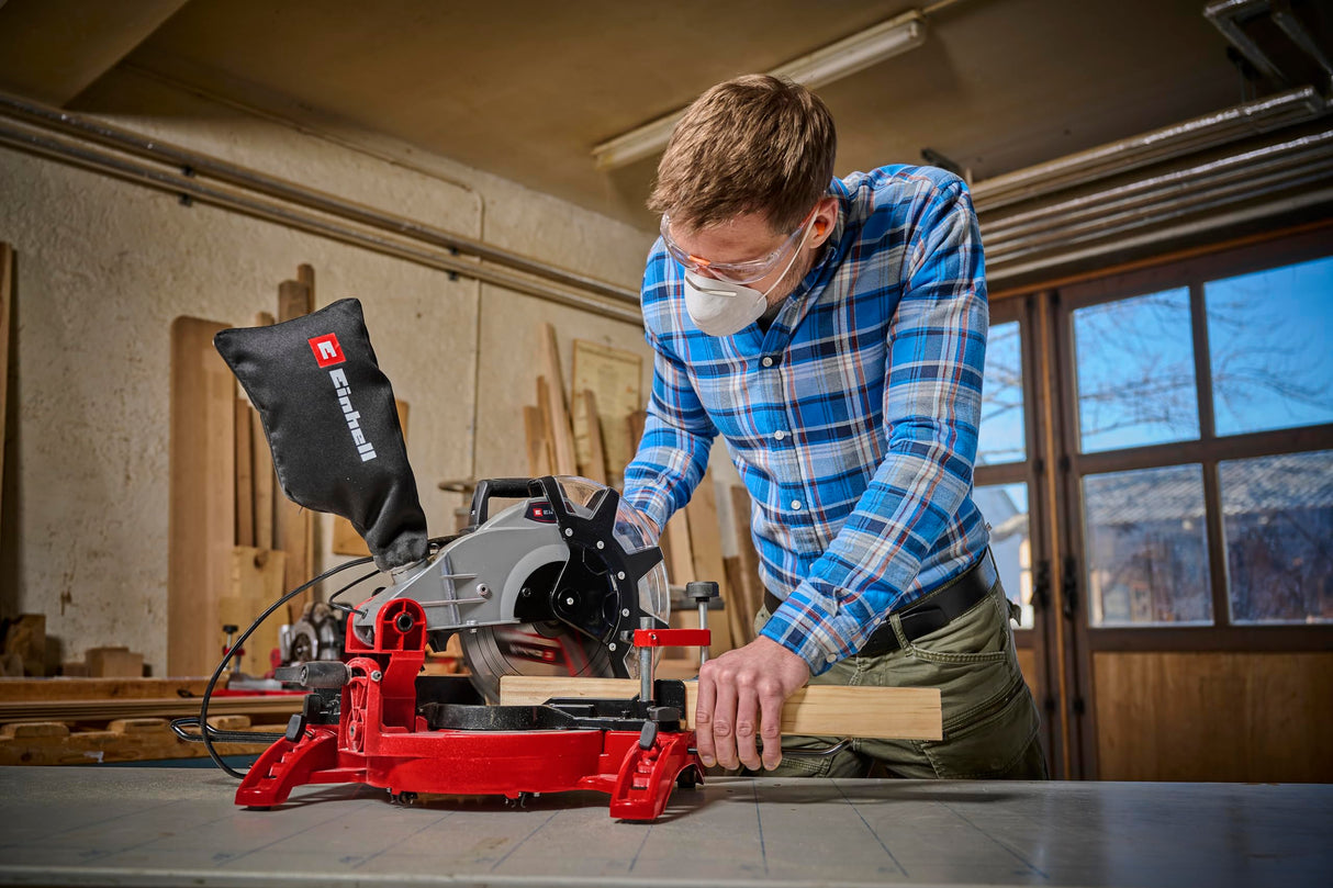 Einhell 4300850 Ingletadora TC-MS 2513 l Potencia 1600 w, Rojo