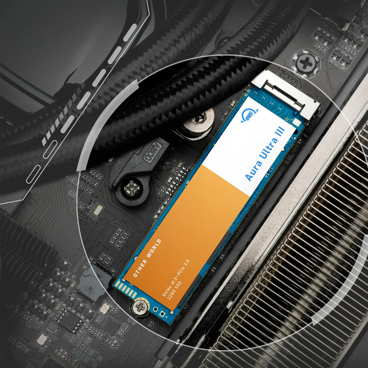 OWC Unidad de Estado sólido Aura P12 M.2 NVMe de 4 TB