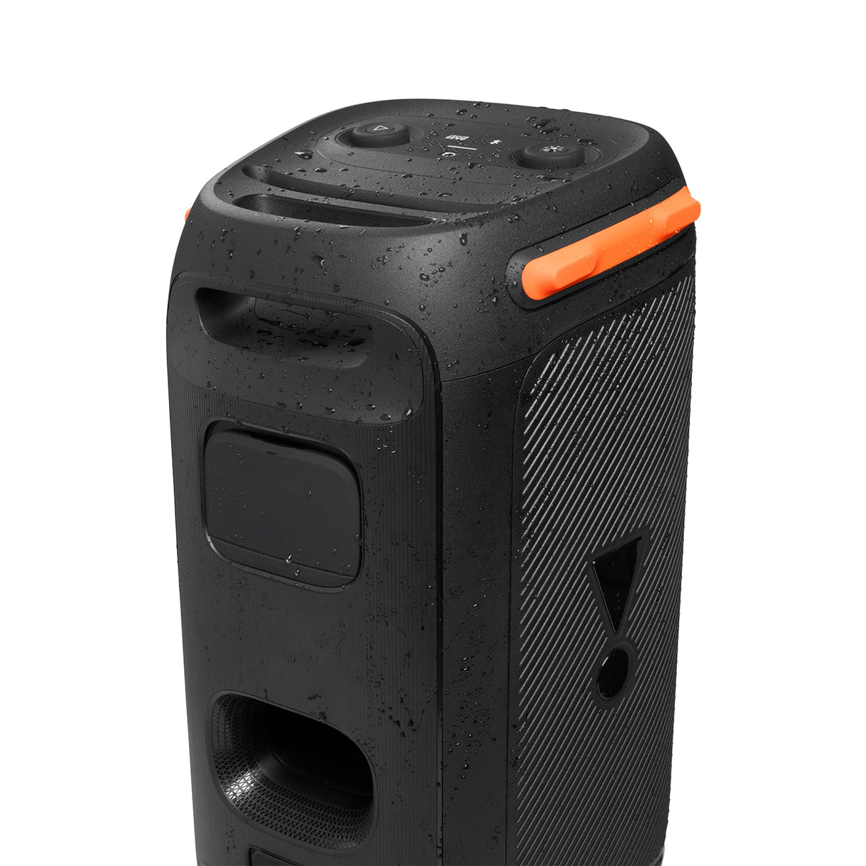 JBL PartyBox 110 Altavoz con Bluetooth portátil con efectos de luces para fiestas, IPX4 a prueba de salpicaduras, 12 horas de reproducción, TWS, altavoz para interiores y exteriores, negro