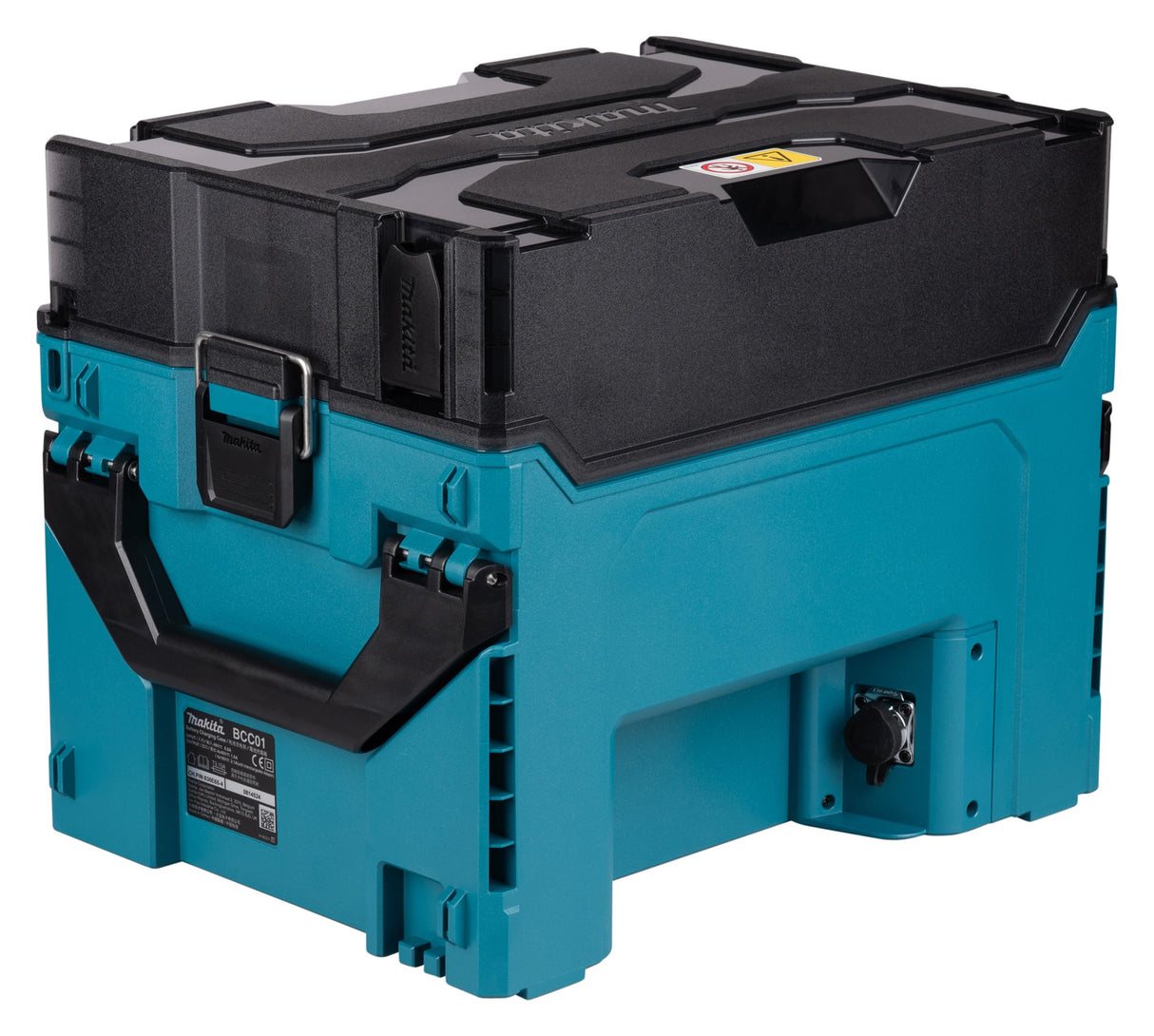 Makita XGT 1914U3-7 BCC01 - Maletín de Carga para batería (40 V, máx. 8 Ranuras), Color Negro
