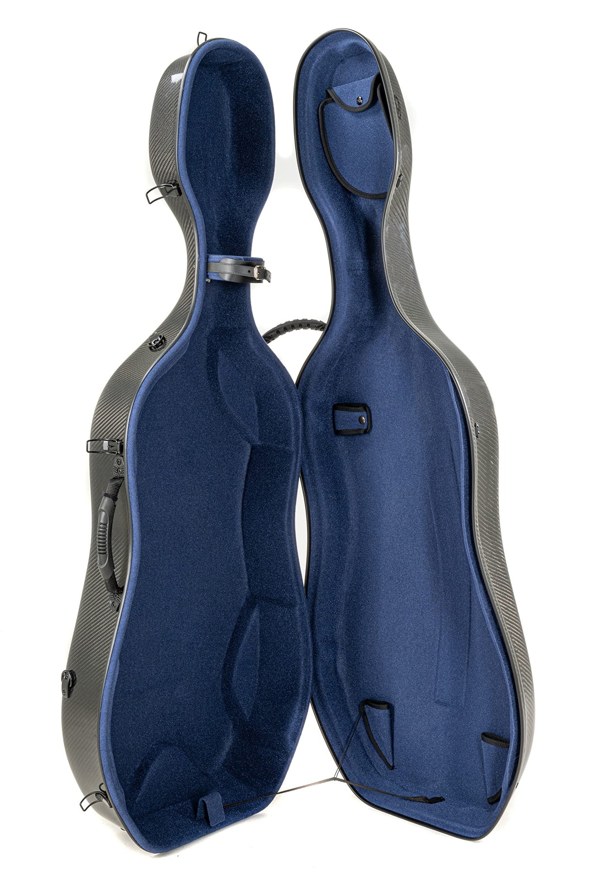 GEWA Estuche Cello Idea Titanium Carbon 3.3 Titanium/Burgundy Made in Germany