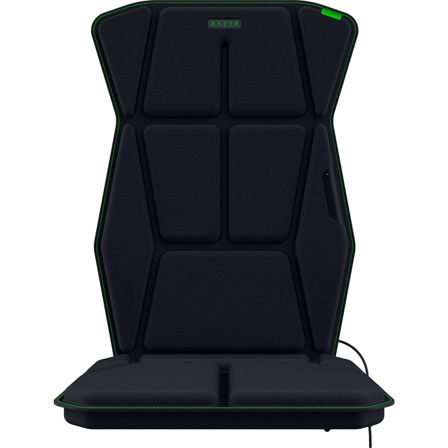 Razer Freyja Sensa - Cojín para Juegos (tecnología háptica de Alta definición (HyperSpeed Wireless y Bluetooth, para sillas de Juegos y de Oficina, ecualización háptica Mediante Synapse),