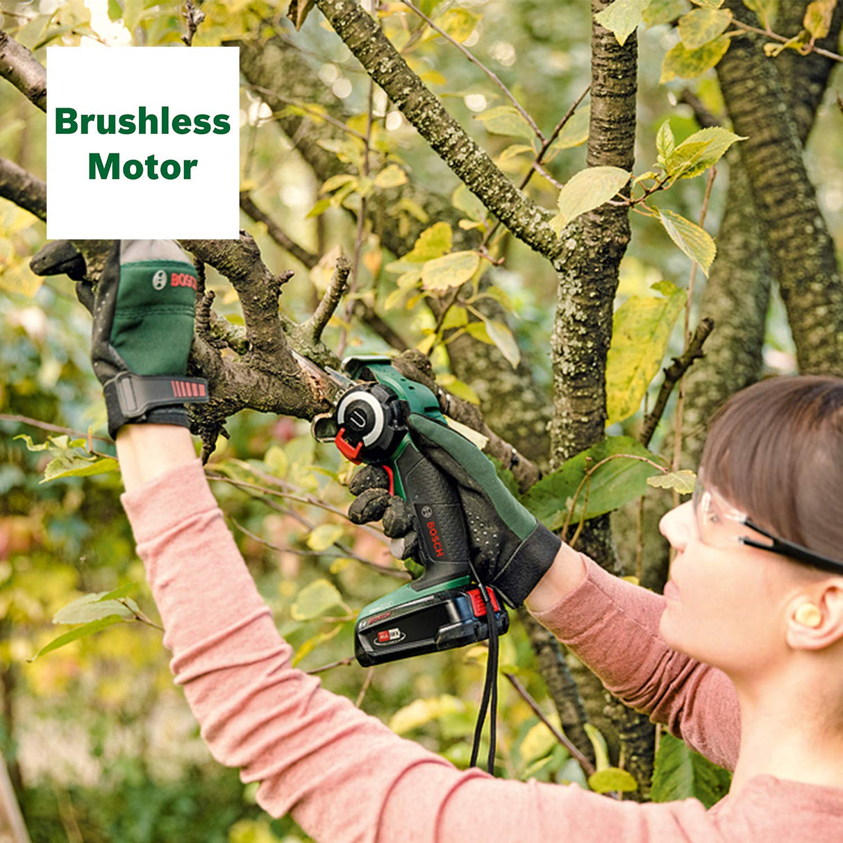 Bosch NanoBlade AdvancedCut 18 Sierra a batería, 1 batería, tecnología NanoBlade, sistema de 18 voltios, en estuche