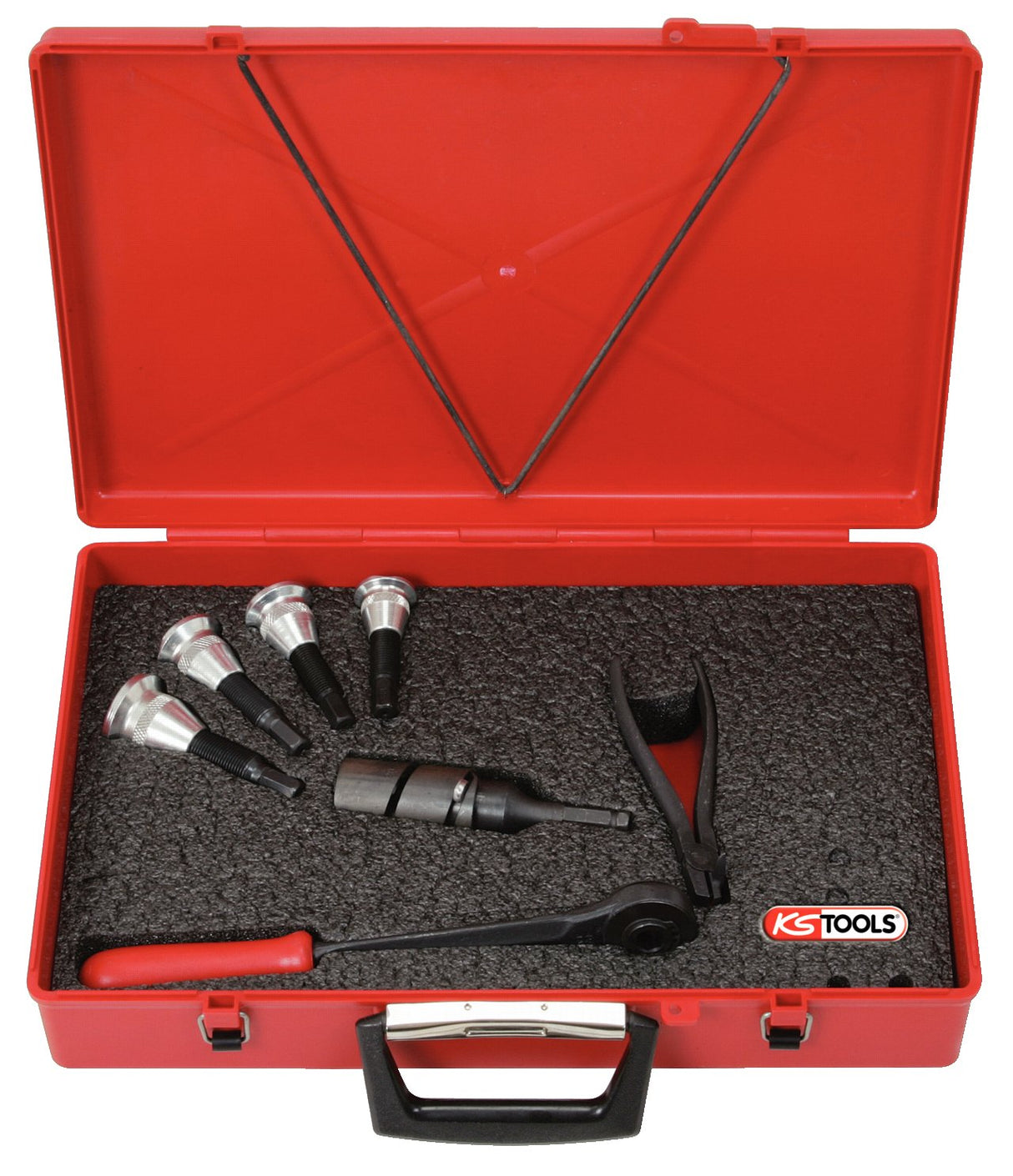 KS Tools 202.2101 Juego de extractor de tes 12,0 - 28,0 mm, 8 pzs