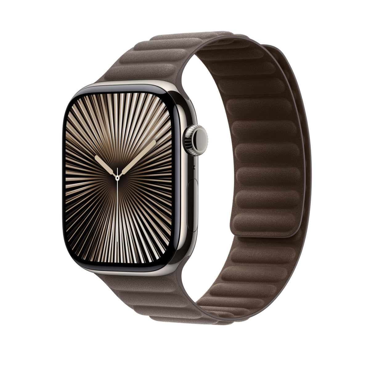Apple Watch Band - Magnetic Link - 46 mm - Dark Taupe - Talla S/M