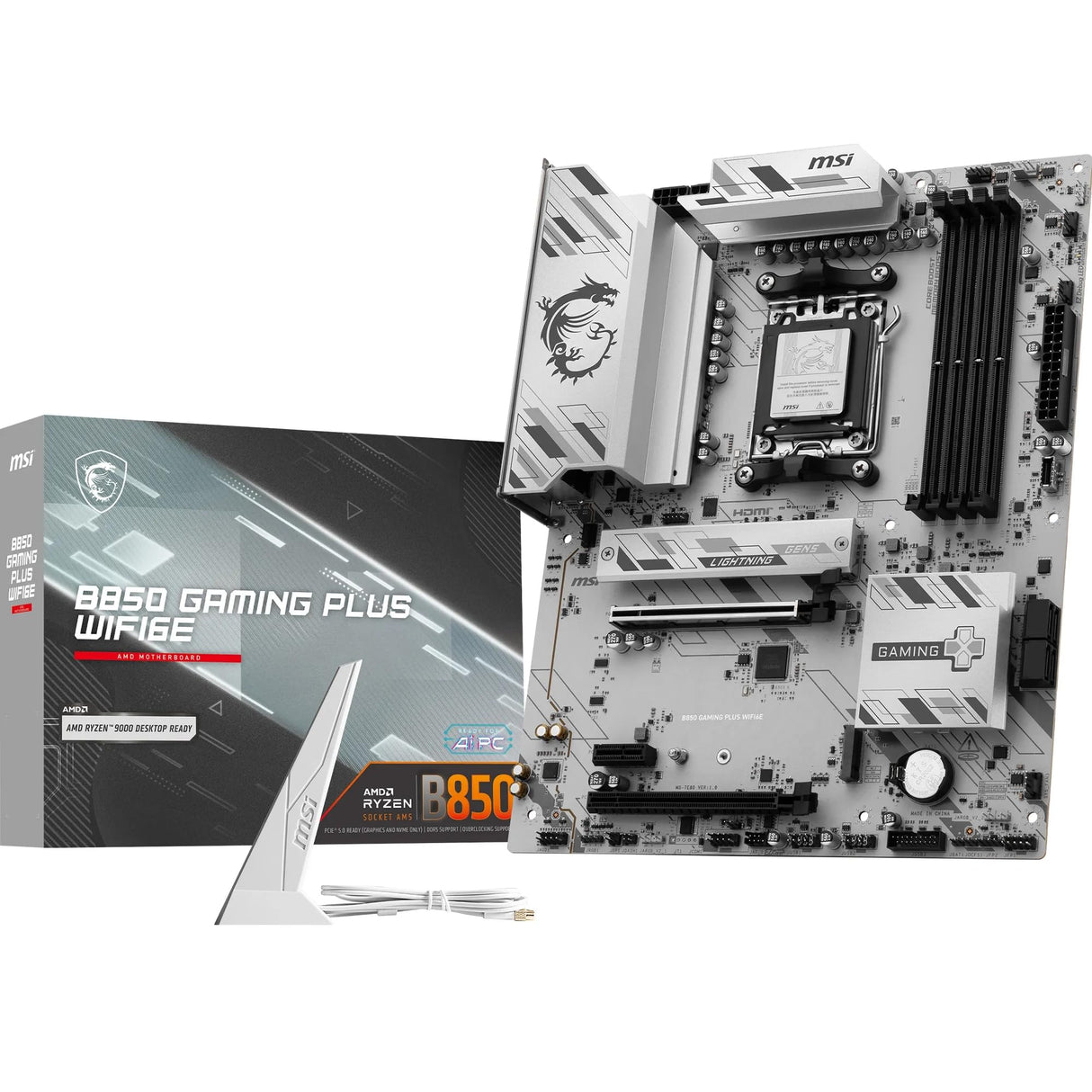 MSI B850 Gaming Plus WiFi6E DDR5 AM5 7E80-001
