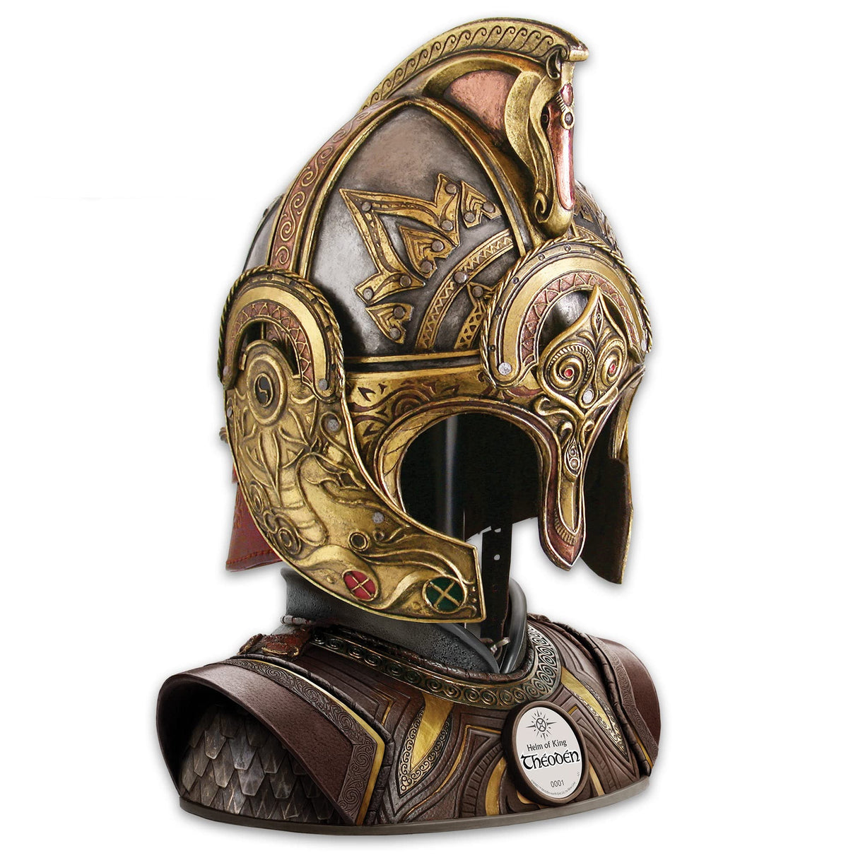 Lord of The Rings Helm of King Theoden - Officially Licensed Collectible, Accurate Movie Reproduction