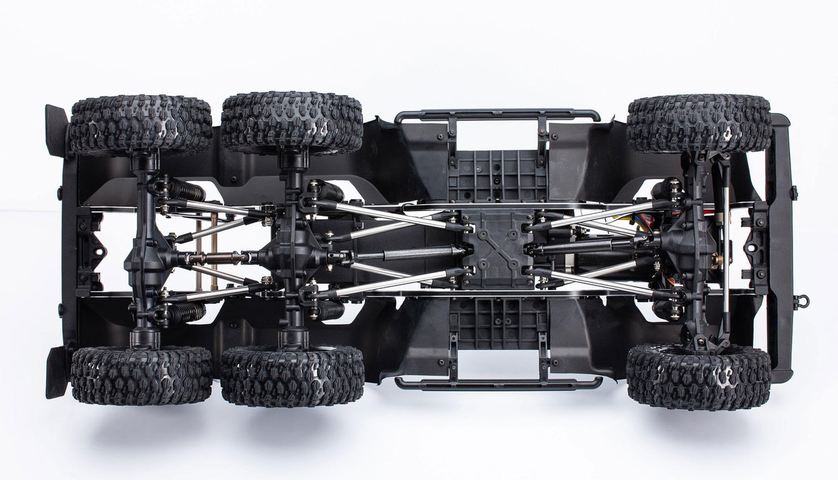 Amewi 22555 AMXRock RCX10.3B Scale Crawler 6x6 Pick-Up 1:10 ARTRgris