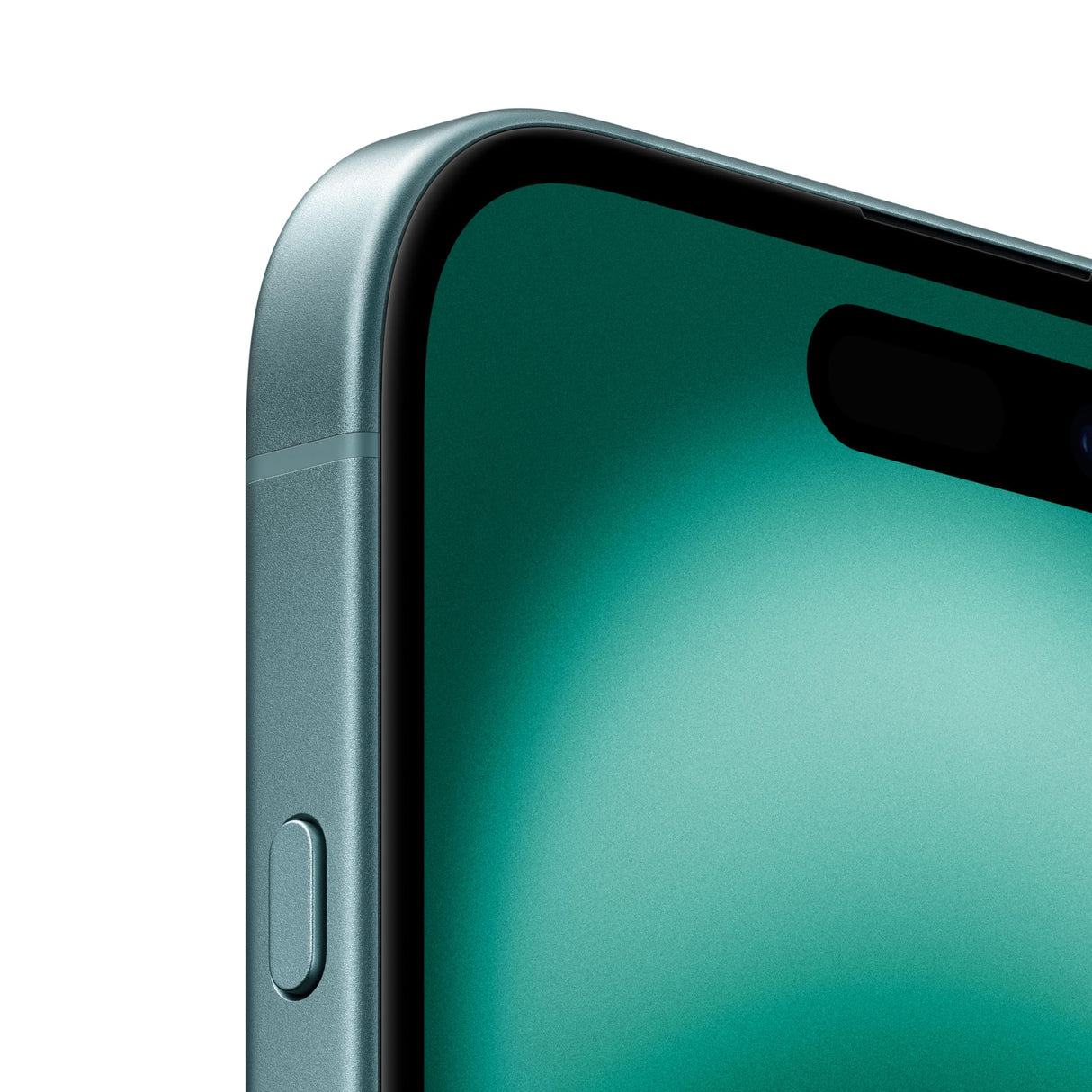 Apple iPhone 16 (128 GB) - Turquesa + Funda de Silicona con MagSafe - Negro
