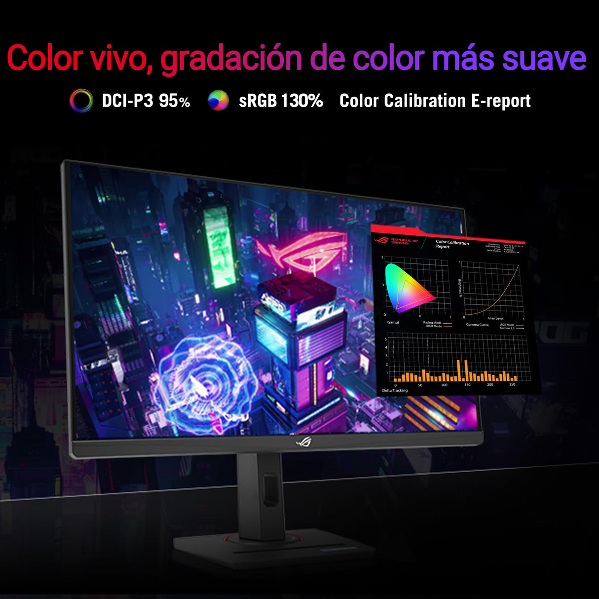 ASUS ROG Strix XG27UCG - Monitor Gaming de 27 Pulgadas 3840x2160, 4K 160Hz o FHD 320Hz, 1ms (GTG), Fast IPS, ELMB Sync, G-Sync, DisplayWidget Center, Aura Sync