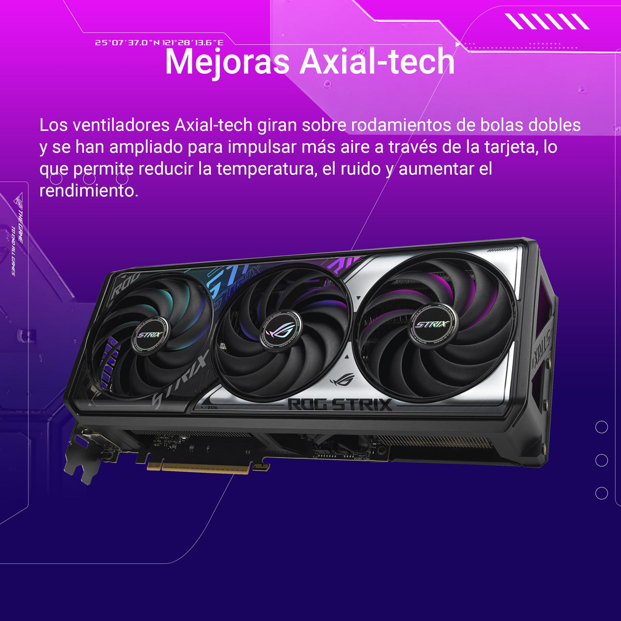 ASUS ROG Strix GeForce RTX 5070 OC Edition 12 GB GDDR7 Tarjeta gráfica Gaming (PCIe 5.0, HDMI/DP 2.1, 3,2 Ranuras, Axial-Tech, MaxContact, Almohadilla térmica de Cambio de Fase, Aura Sync)