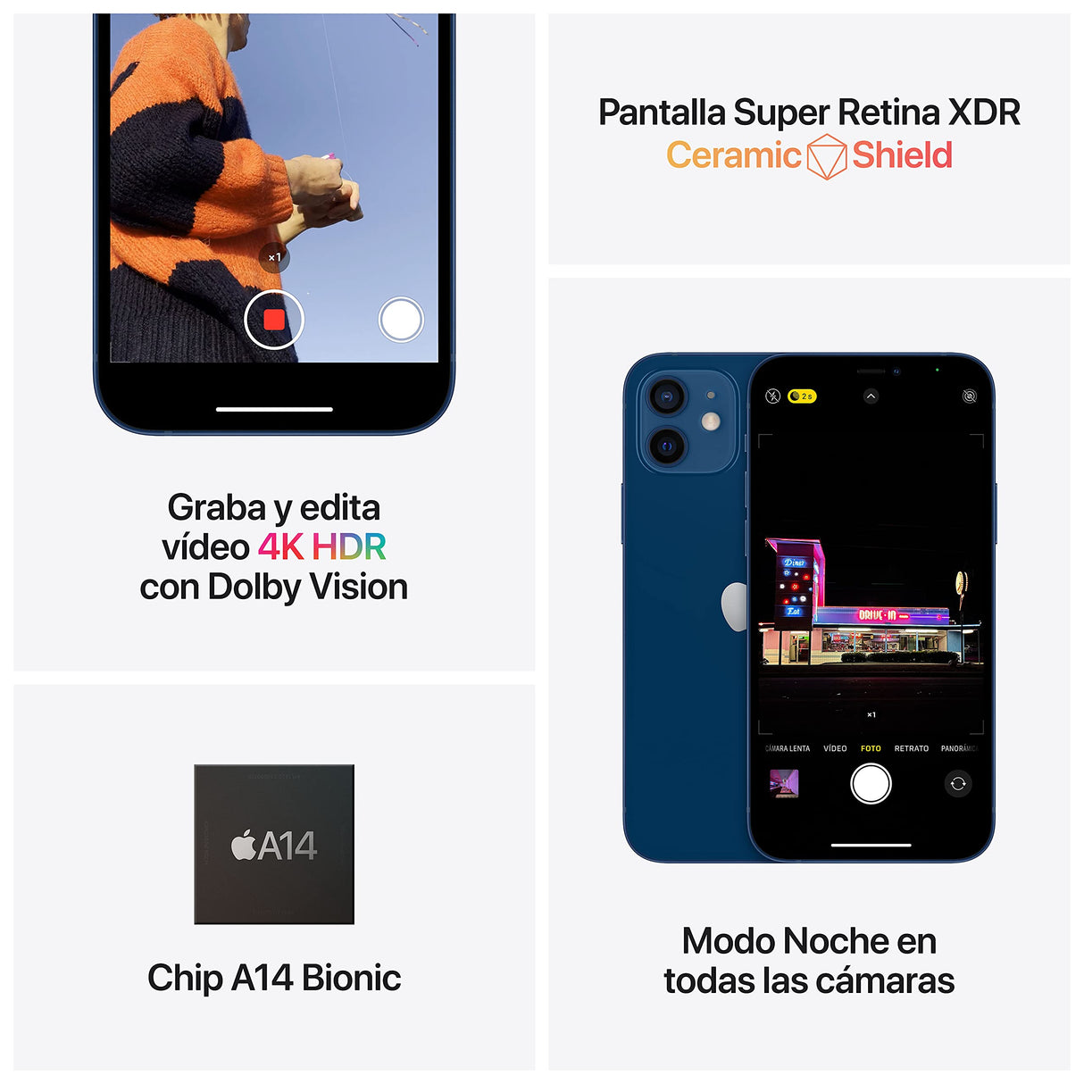 Apple iPhone 12 (64 GB) - de en Malva