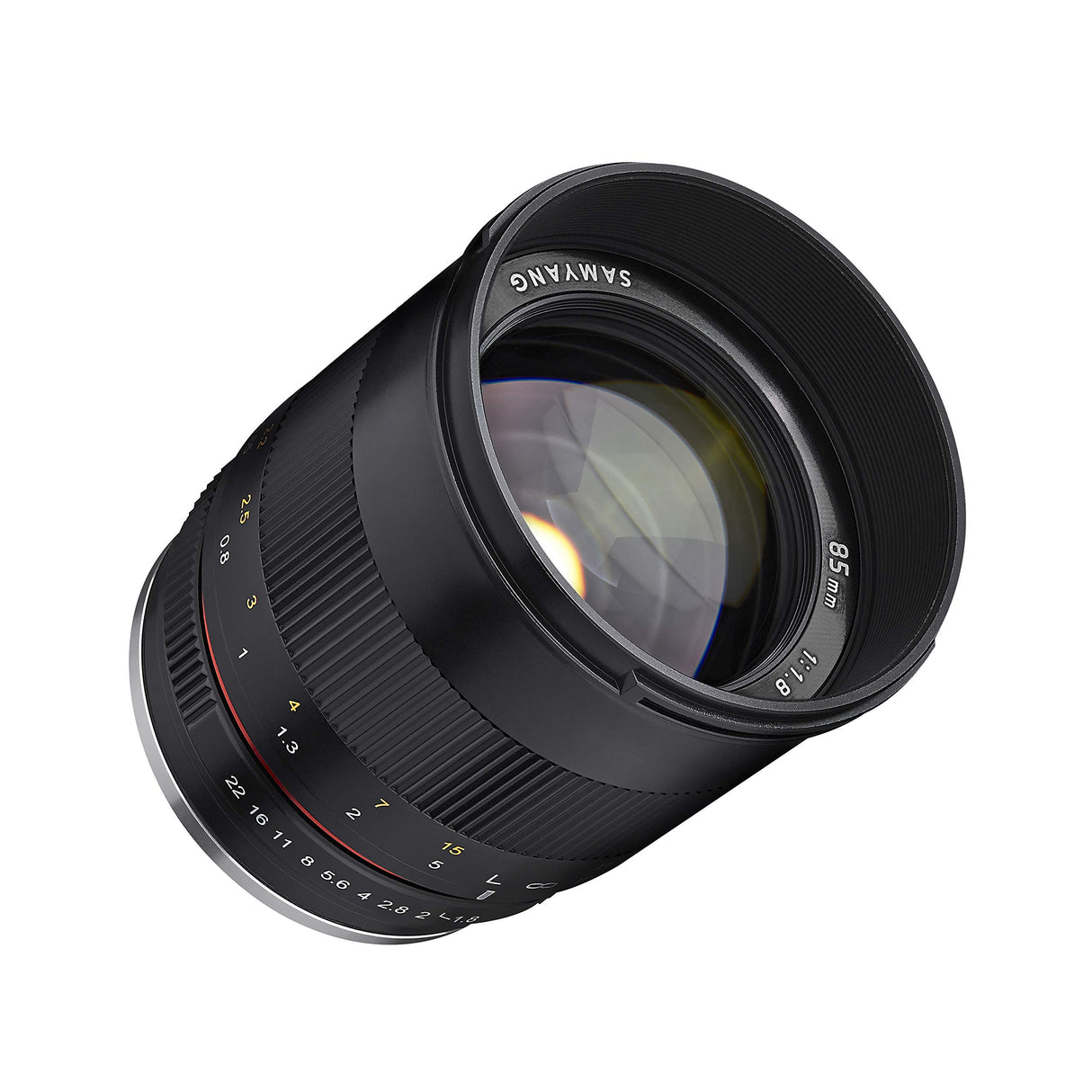 Samyang SA3504 - Tele-Objetivo Medio CSC 85mm F1.8 para Sensor APS-C Sony E, Negro